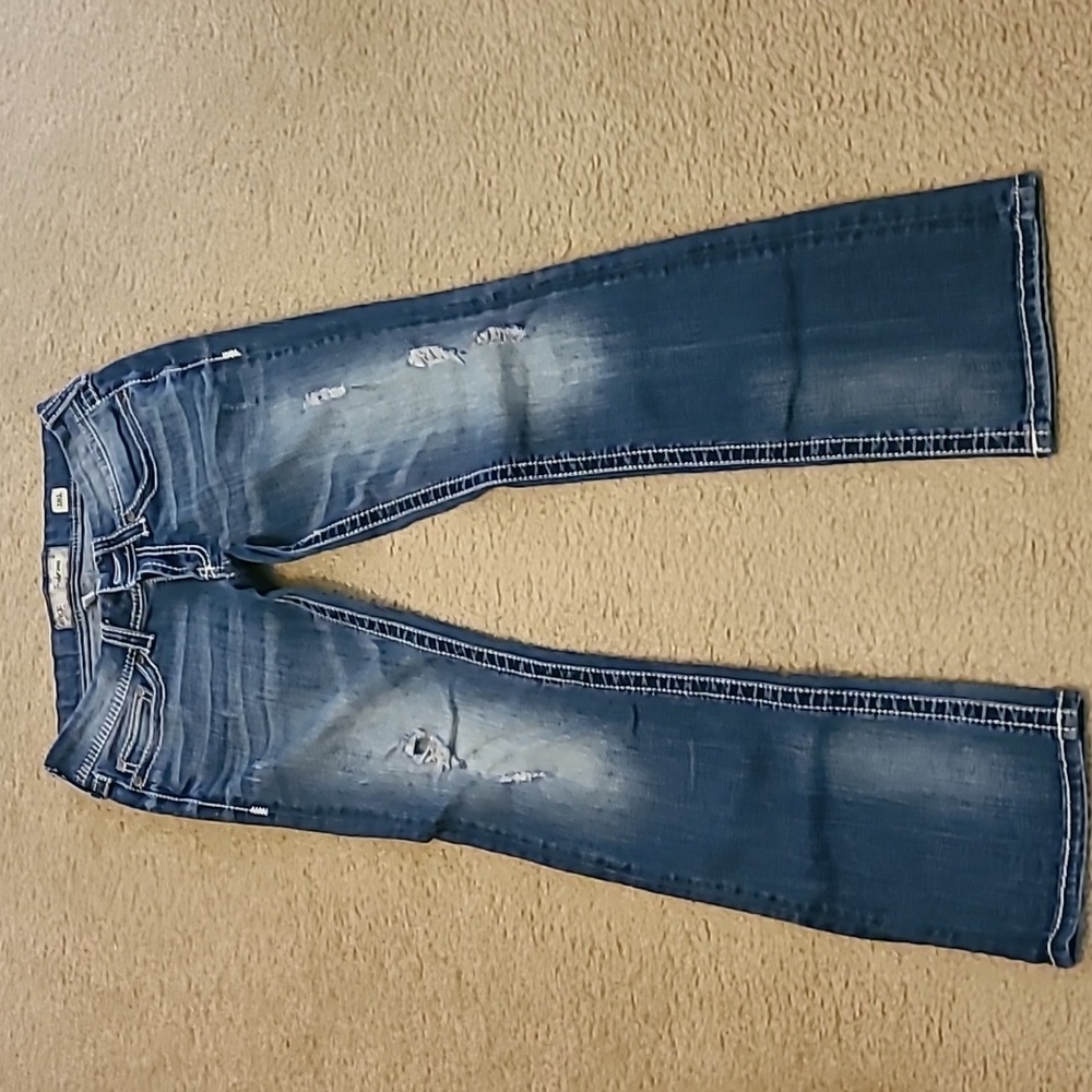Sabrina BKE boot leg jeans sz 28L